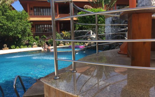 Apartments in the resort with a swimming pool on the beach Chong Mon