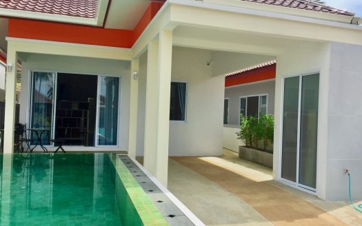 Bright house with pool for rent on Koh Samui
