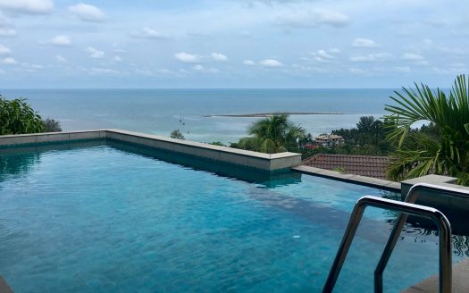 Villa with 3 bedrooms and sea view in Lamai area for rent on Koh Samui