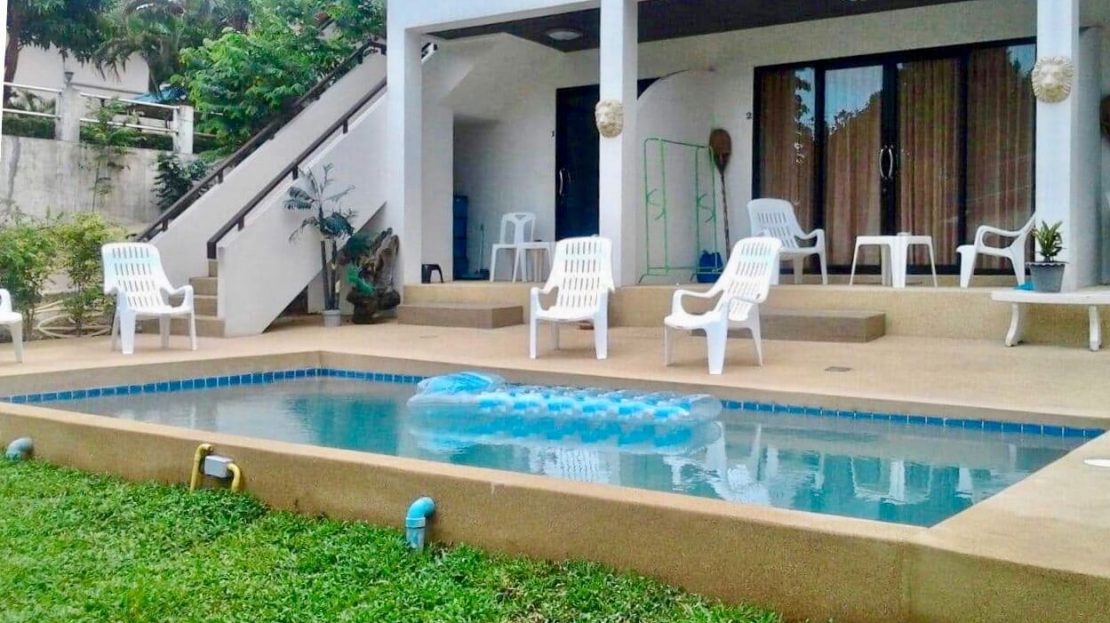 Modern apartment with 2 bedrooms and a pool for rent on Koh Samui