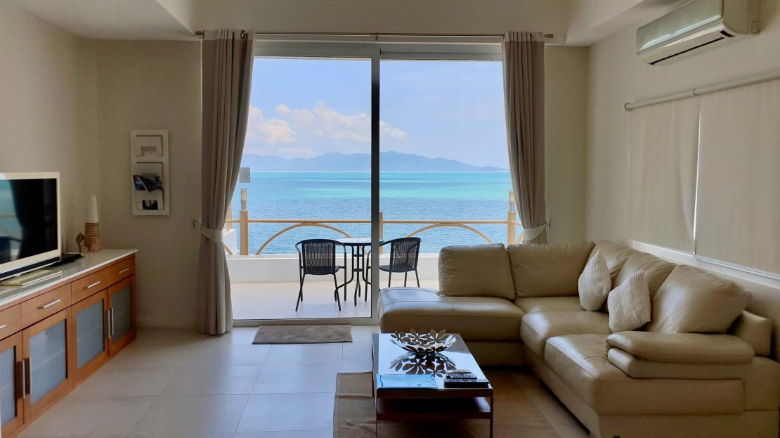 Apartments on the beach in Ban Rak for rent in Koh Samui