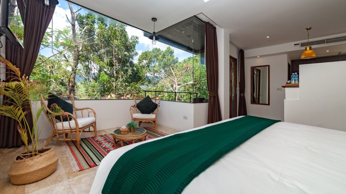 Апартаменты с 1 спальней и прекрасным видом в районе Чавенг