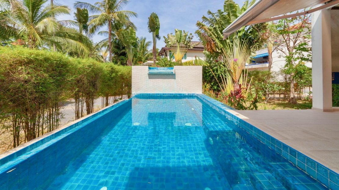 3 bedroom villa for rent on Bang Po beach for rent in Samui