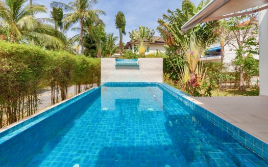3 bedroom villa for rent on Bang Po beach for rent in Samui