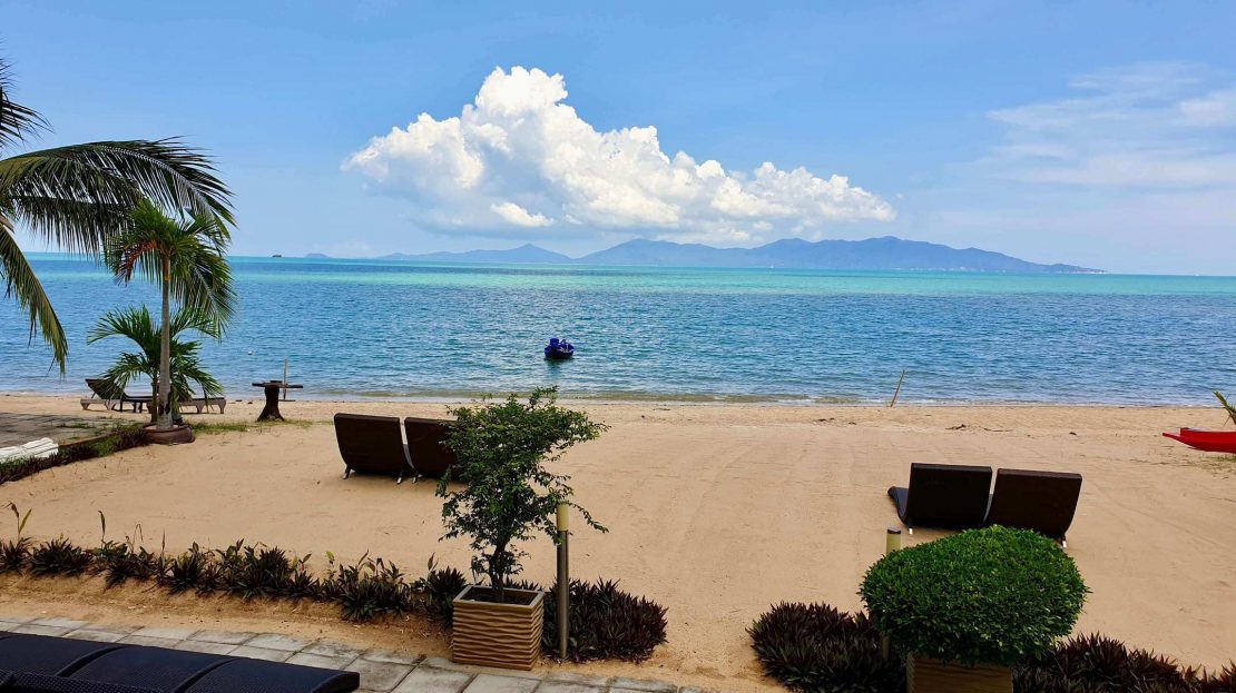 Apartments on the beach in the area of ​​the Fishing Village for rent in Samui