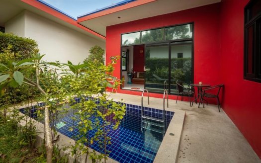 Villa near Maenam and Bantai beach for rent in Samui