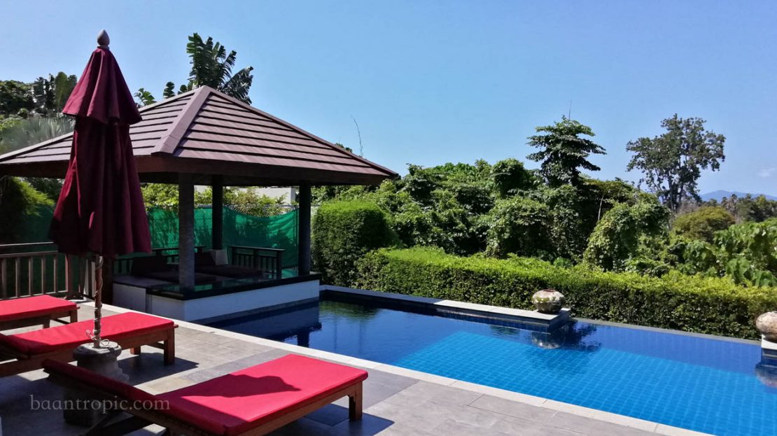 Villa with a view for rent on Koh Samui