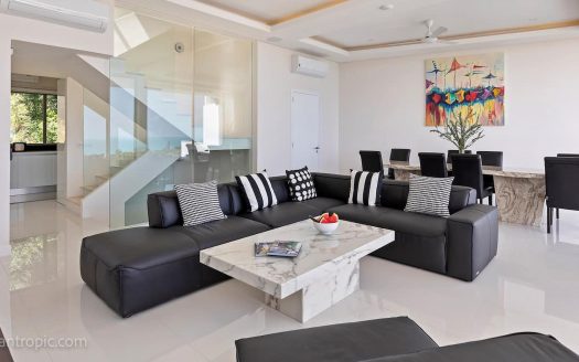 4-Bedroom Villa with Panoramic View of Choeng Mon Beach