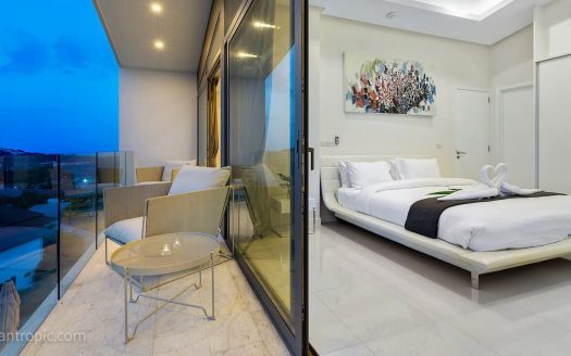 4-Bedroom Villa with Panoramic View of Choeng Mon Beach