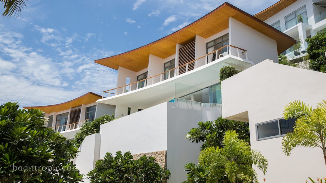 Villa with sea views for rent on Koh Samui