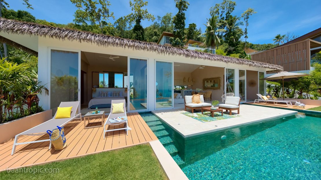 Sea view villa for sale in Koh Samui