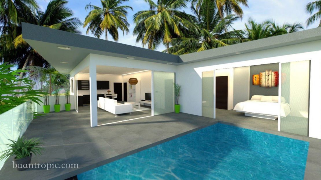 2 bedroom villa on Koh Samui