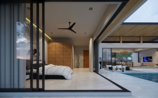 Новая 3-спальная вилла с басейном в районе Ламаи (leasehold)