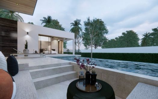 Новая 3-спальная вилла с басейном в районе Ламаи (leasehold)