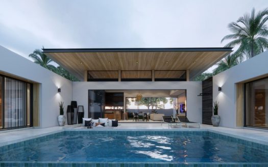 Новая 3-спальная вилла с басейном в районе Ламаи (leasehold)